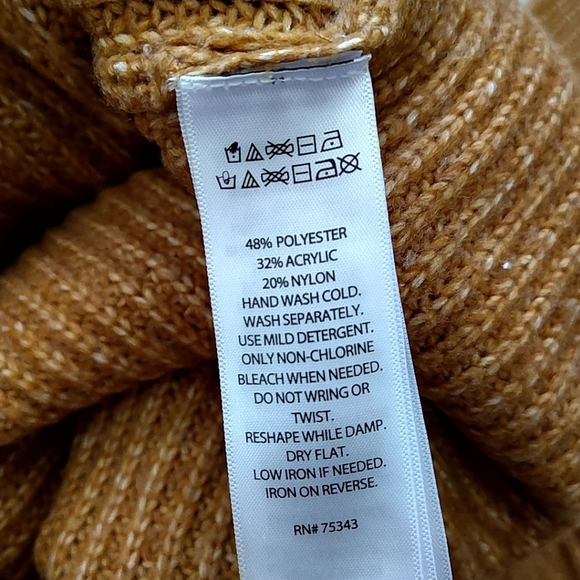 Mustard Soft Cozy Long Sleeve Cardigan Sweater - Picture 8 of 9